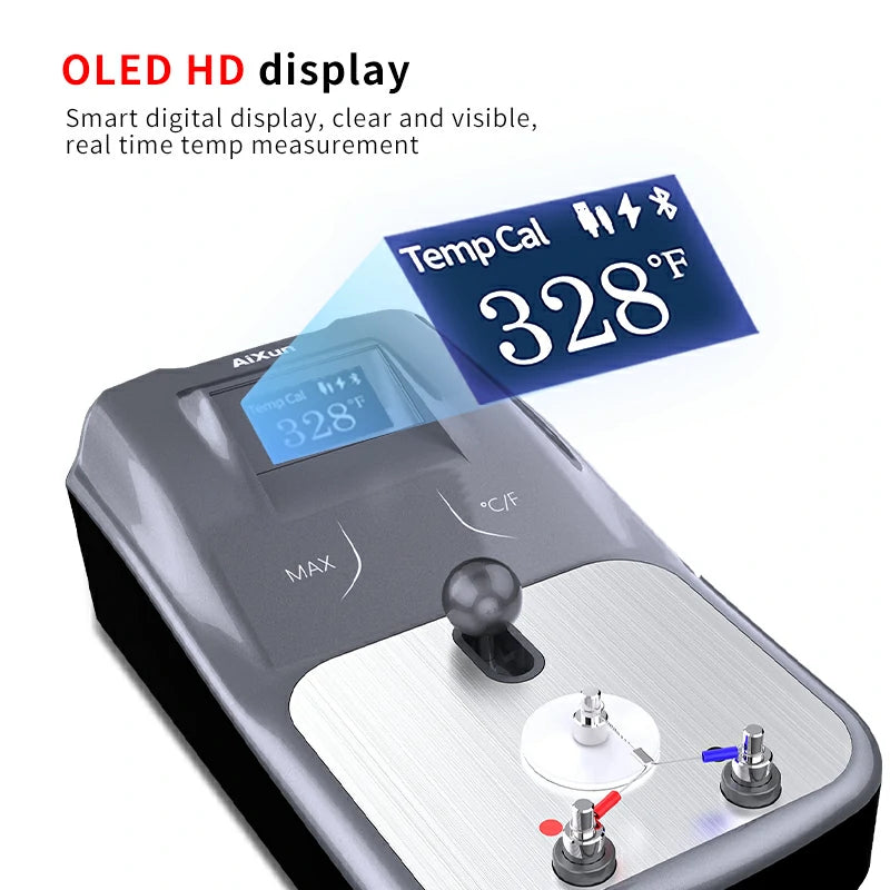 Chargez l'image dans la visionneuse de la galerie, AiXun DT01 OLED Smart Digital Display Thermometer – Precision Temperature Tester for Soldering & Electronics Repair - Polar Tech Australia