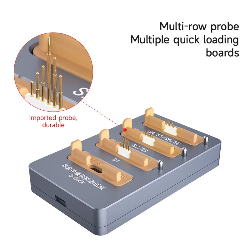 Cargue la imagen en el visor de la galería, AiXun S-DOCK Apple Watch One-Key Restoring Test Stand – Essential Tool for iWatch Repair - Polar Tech Australia