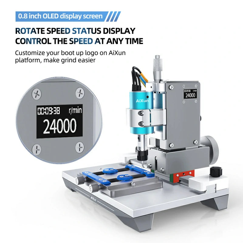 Cargue la imagen en el visor de la galería, AiXun 2nd Gen Chip Grinding Machine for Touch IC, NAND, and CPU Polishing – Precision and Efficiency - Polar Tech Australia