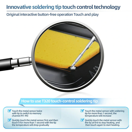 AiXun T320 Integrated Precision Smart Soldering Station - Polar Tech Australia