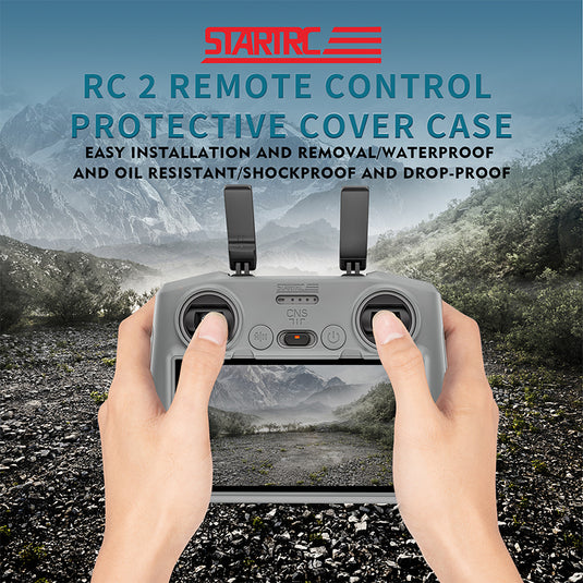 STARTRC Silicone Protective Case for DJI RC 2 Remote Controller Accessories - Polar Tech Australia