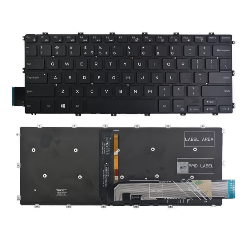 Chargez l'image dans la visionneuse de la galerie, DELL Latitude 3400 3310 3390 13-7386 7586 P92G P91G Series - Laptop Keyboard With Back Light US Layout - Polar Tech Australia