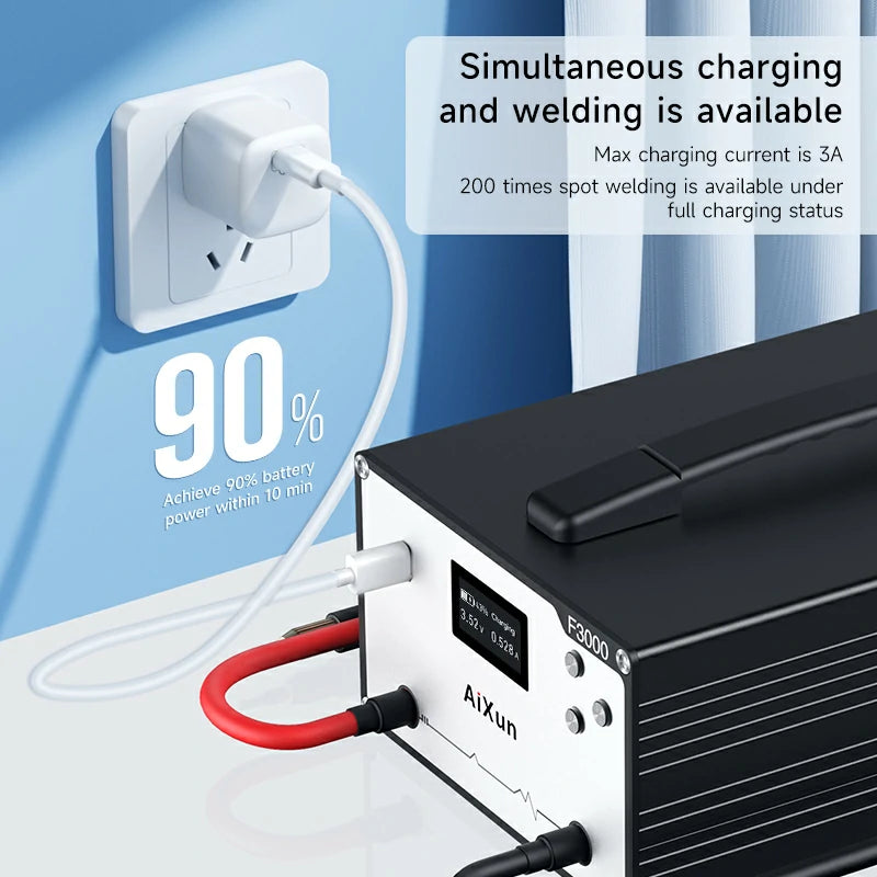 Cargue la imagen en el visor de la galería, AiXun F3000 Farad Capacitor Spot Welder - Polar Tech Australia