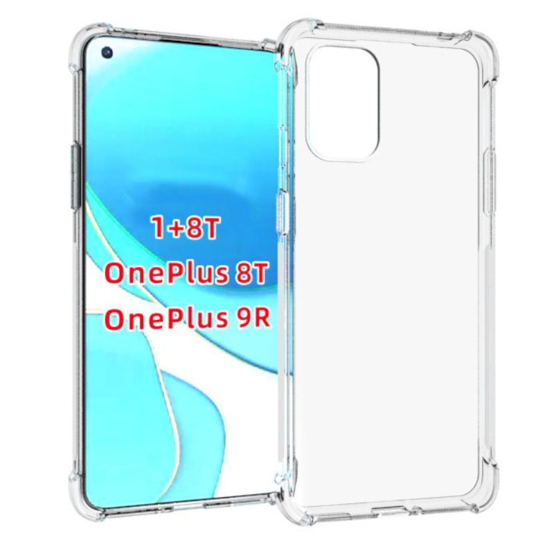 Load image into Gallery viewer, OnePlus 1+8T/9R - AirPillow Cushion Transparent Soft Clear TPU Four Corners Protective Case - Polar Tech Australia