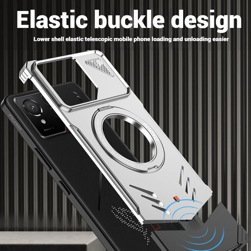 Load image into Gallery viewer, Asus ROG Phone 8 / 8 Pro - 360 Degree Frameless Metal Heat Dissipation Snap-on Case - Polar Tech Australia