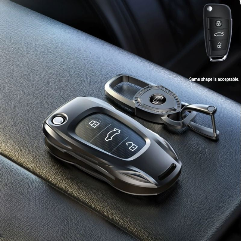 Load image into Gallery viewer, Audi Zinc Alloy Silicone Car Key Fob Case Cover For A3 For A4, A5, Q3, Q7, Audi TT - i-Station Mobile Phone & Electronic Device Repair and Accessories