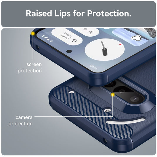 Nothing Phone (3a)/Pro Soft Silicone Shockproof Full-Cover Protective Case - Polar Tech Australia