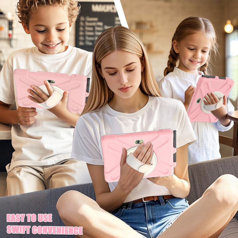 Cargue la imagen en el visor de la galería, Samsung Galaxy Tab Active Pro / Active 4 Pro / Active 5 Pro Series - Heavy Duty 360 Degree Rotate Stand Hand Strap Case With Shoulder Strap - Polar Tech Australia