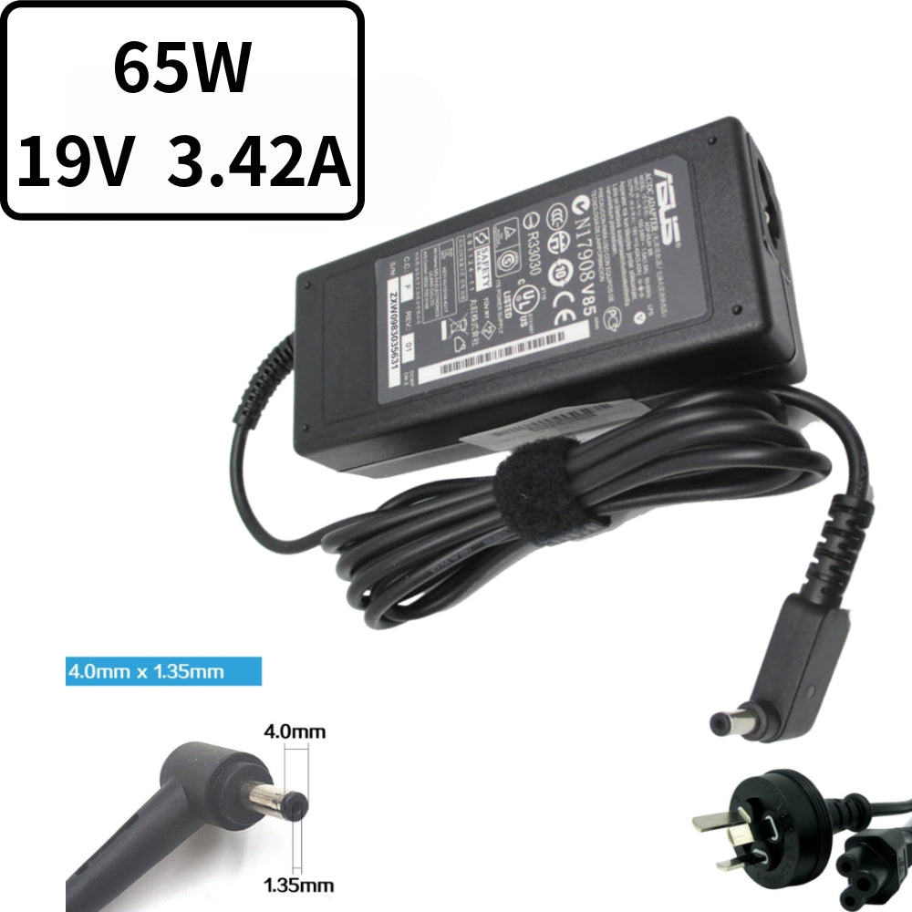 19v 3.42a Laptop Ac Power Adapter Charger For Asus Vivobook Max