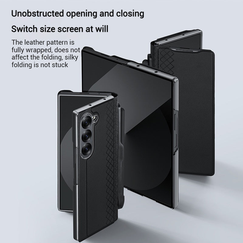 Load image into Gallery viewer, Samsung Galaxy Z Fold7 - Minimalist Luxury Flip Wallet Shockproof Case - Polar Tech Australia