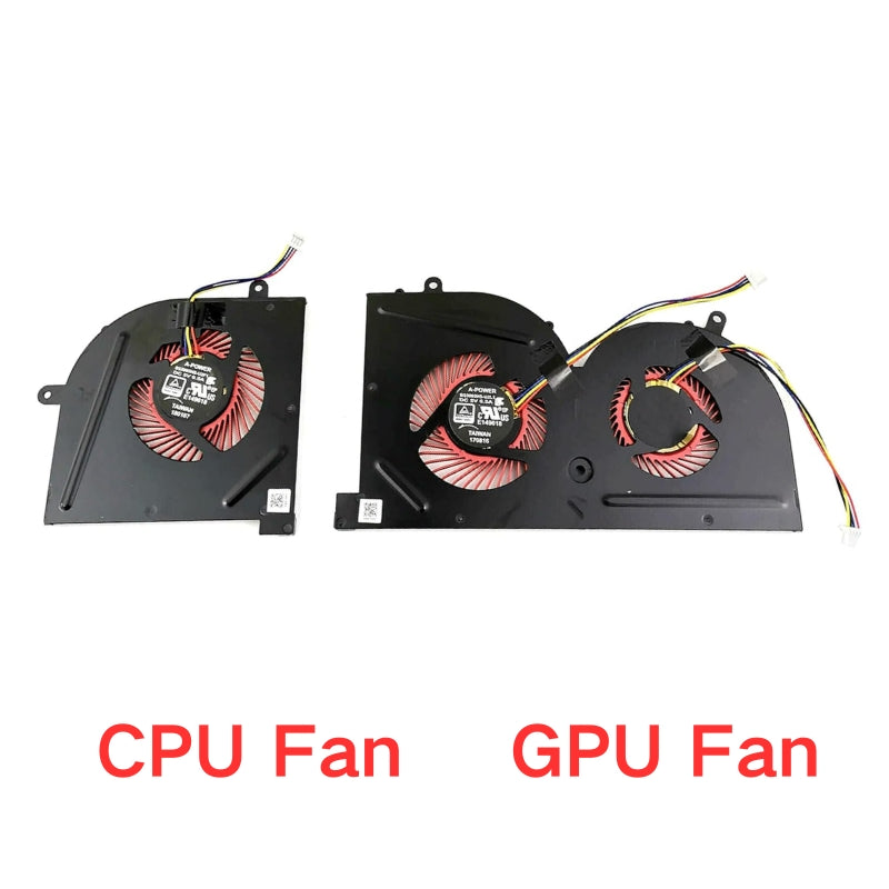 Load image into Gallery viewer, MSI GS63 GS63VR GS73 GS73VR GS62 MS-17B1 MS-17B2 MS-16K2 MS-16K3 Stealt MS-16K2 MS-17B MS-17B1 Series - Laptop CPU & GPU Cooling Fan - Polar Tech Australia