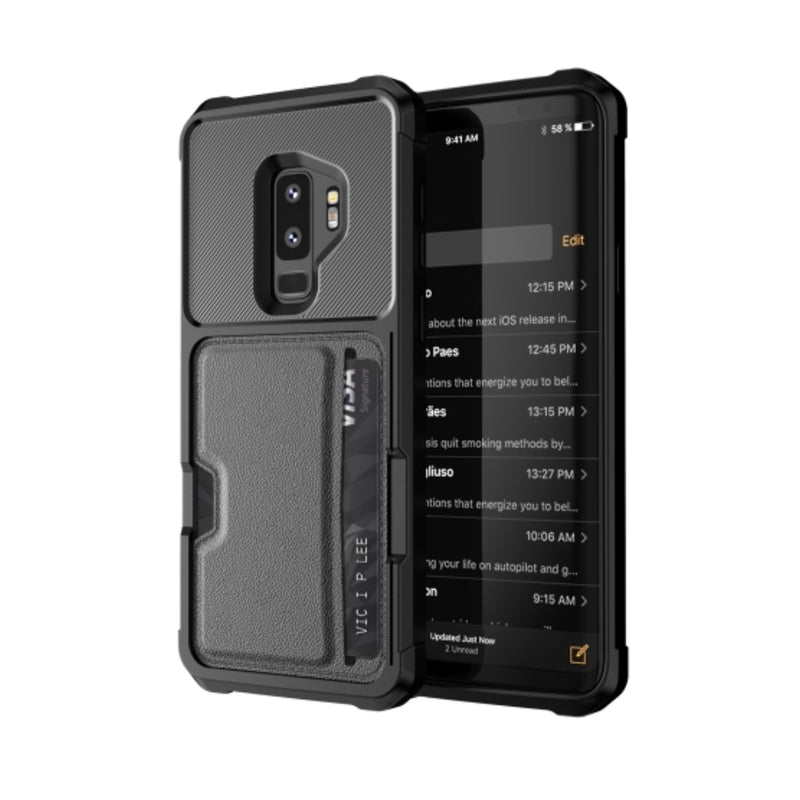 Load image into Gallery viewer, Samsung Galaxy S9 Plus (SM-G965) - Detachable 2 in 1 Magnet Wallet Case - Polar Tech Australia