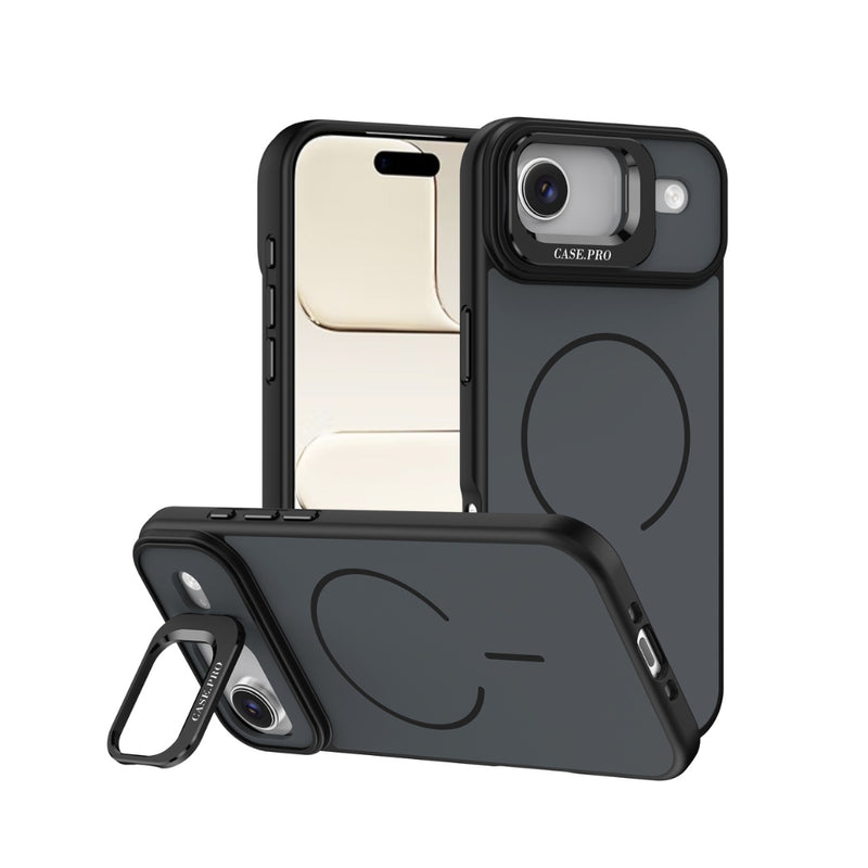 Chargez l'image dans la visionneuse de la galerie, Apple iPhone 17 Air - Zore Notron MagSafe Charging Case with Camera Stand - Polar Tech Australia