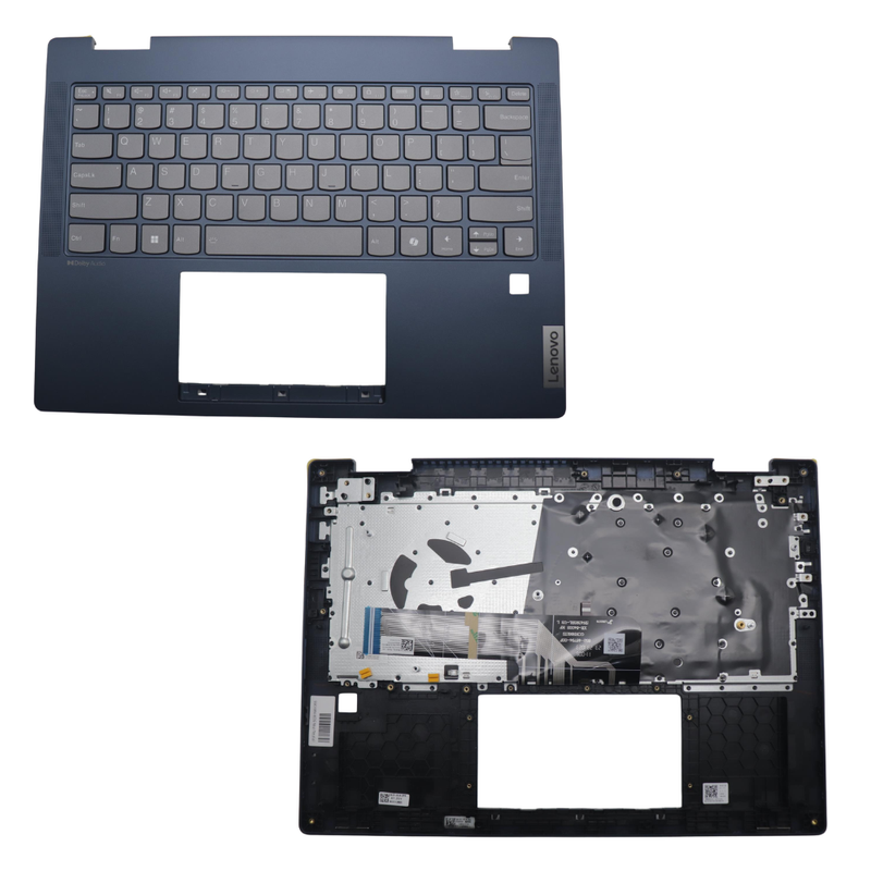 Load image into Gallery viewer, Lenovo IdeaPad 5 2-in-1 14IRU9 14IRH9 14Q8X9 14AHP9 Series - Laptop Palmrest Cover With Keyboard & Backlit US English Layout - Polar Tech Australia
