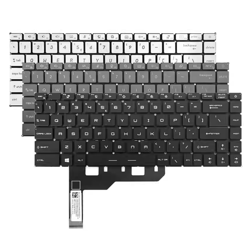 Load image into Gallery viewer, MSI Summit B14 B15 A11M A11MT A11MOT Series - Laptop Keyboard With Backlit US layout