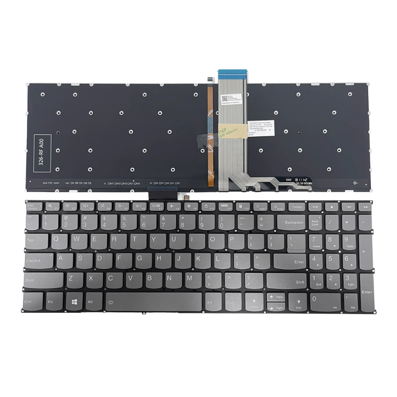 Cargue la imagen en el visor de la galería, Lenovo IdeaPad Slim 3 15ABR8 / 3 15AMN8 / 3 15IAH8 / 3 15IAN8 Series - Laptop Keyboard With Backlit US Layout - Polar Tech Australia