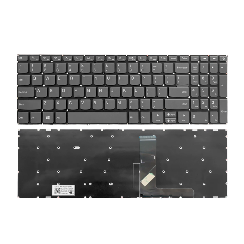 Chargez l'image dans la visionneuse de la galerie, Lenovo Ideapad 330C 330-17AST V320-17ISK V320-17IKB 81W8 Series - Laptop Keyboard With Backlit US English Layout - Polar Tech Australia