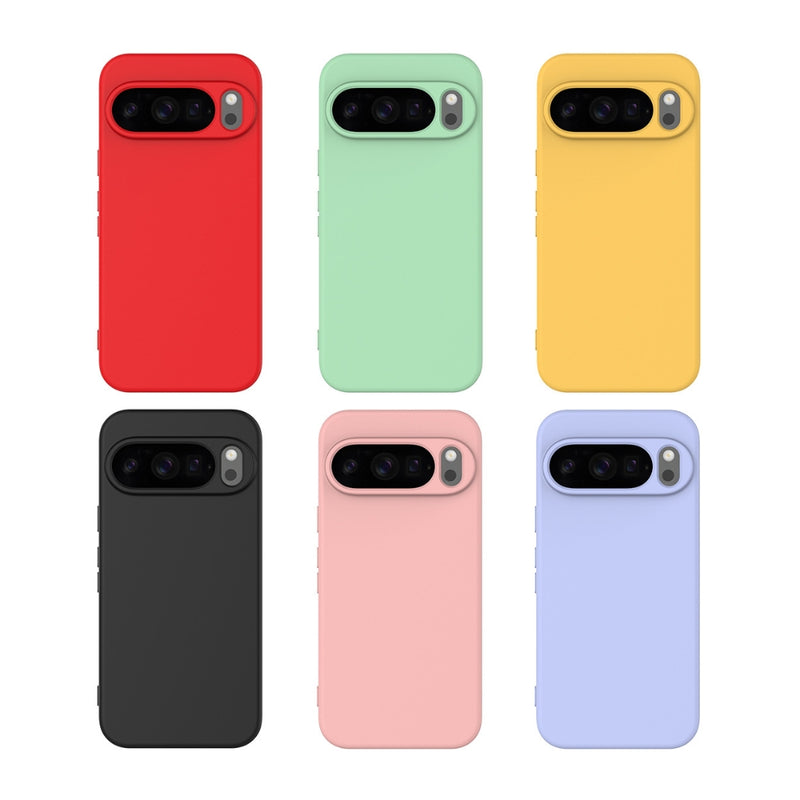 Cargue la imagen en el visor de la galería, Google Pixel 10 Pro XL - Pure Color Liquid Silicone Shockproof Phone Case - Polar Tech Australia