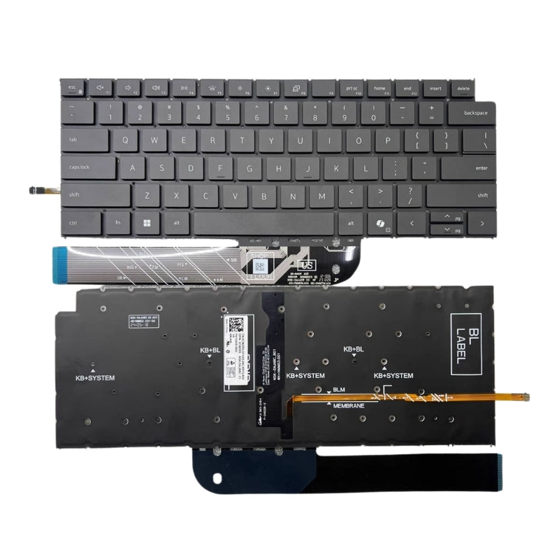 Chargez l'image dans la visionneuse de la galerie, Dell Latitude 14 5440 5441 5445 7441 7455 7460 / Inspiron 16 7640 Series - Laptop Keyboard With Backlit US Layout - Polar Tech Australia
