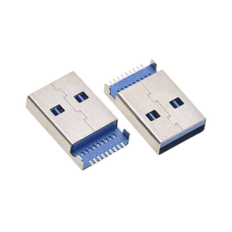 Cargue la imagen en el visor de la galería, Universal USB 3.0 Male Head 180 Degree Replacement 9Pins Socket Jack Port - Polar Tech Australia