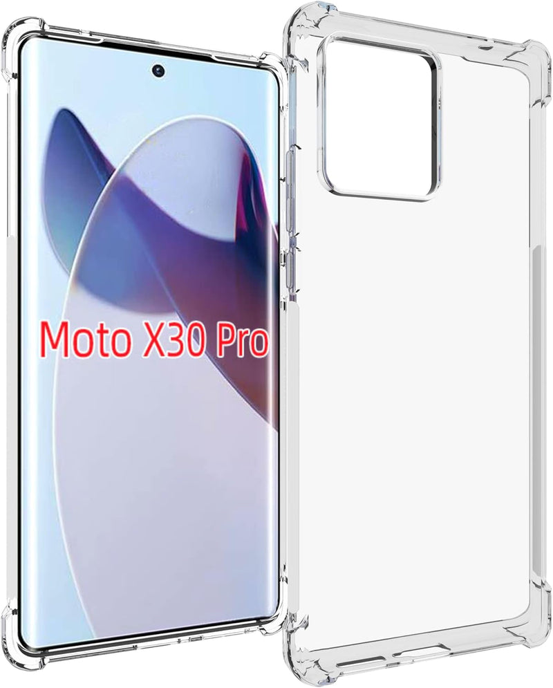 Load image into Gallery viewer, Motorola Moto Edge 30 Ultra - AirPillow Cushion Transparent Soft Clear TPU Four Corners Protective Case - Polar Tech Australia