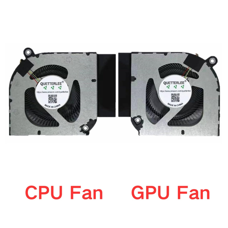 Chargez l'image dans la visionneuse de la galerie, Acer Predator Helios Neo 16 (Year 2023) Triton 500 PHN16-71 PHN18-71 PHN16-71-5606 N22Q22 Series - Laptop CPU & GPU Cooling Fan - Polar Tech Australia