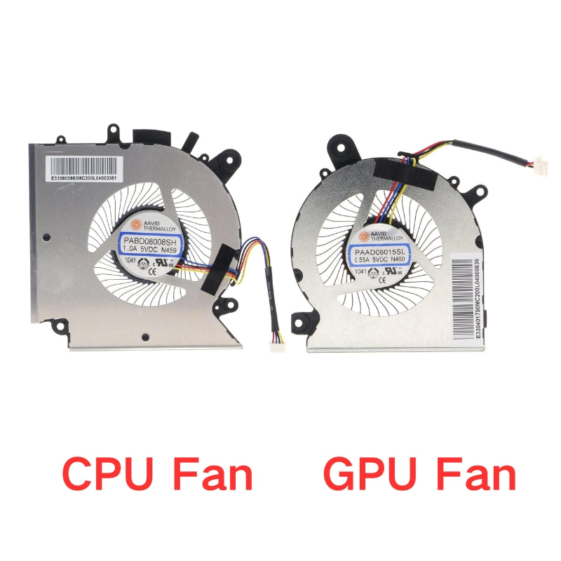 Chargez l'image dans la visionneuse de la galerie, MSI MSI Katana GF76 Pulse GL76 WF76 GL76 GF66 GL66 MS-1581 N459 N460 Series - Laptop CPU & GPU Cooling Fan - Polar Tech Australia