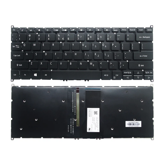 Acer Spin 5 SP513-52N / Swift 3 S40-20 SF313-51 SF313-52 SF314-54 / Swift 1 SFT14-32 / Aspire 5 A514-52 Series - Laptop Keyboard With Backlit US Layout - Polar Tech Australia