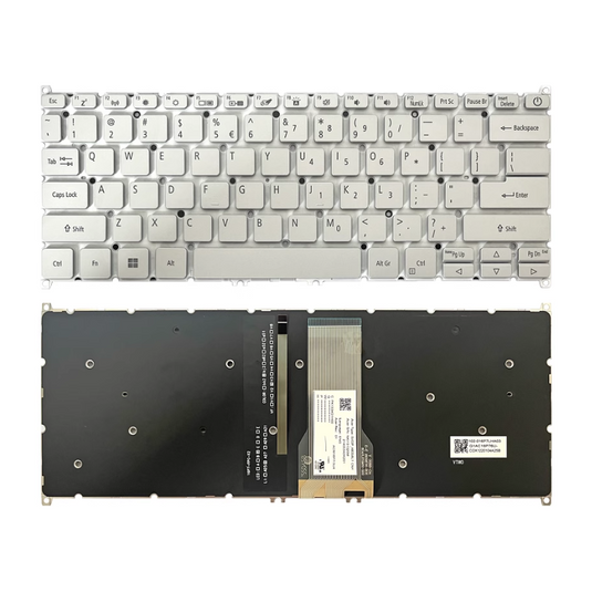 Acer Spin 5 SP513-52N / Swift 3 S40-20 SF313-51 SF313-52 SF314-54 / Swift 1 SFT14-32 / Aspire 5 A514-52 Series - Laptop Keyboard With Backlit US Layout - Polar Tech Australia
