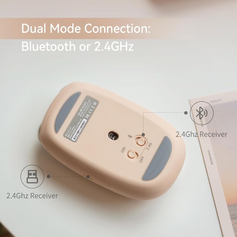 Load image into Gallery viewer, LOFREE Wavy Chips Dual-Mode Wireless Mouse Mice Girl Gift - Polar Tech Australia