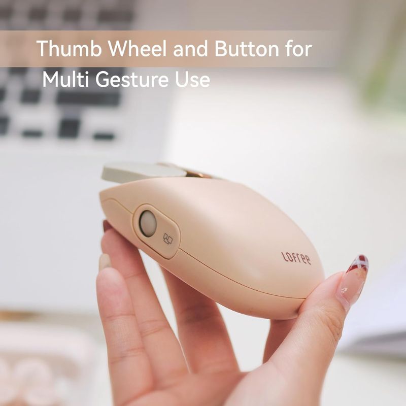Load image into Gallery viewer, LOFREE Wavy Chips Dual-Mode Wireless Mouse Mice Girl Gift - Polar Tech Australia