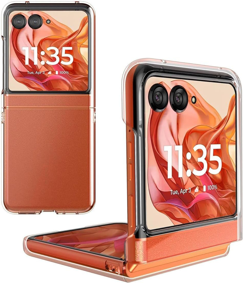 Load image into Gallery viewer, Motorola Moto Razr 50 - AirPillow Cushion Transparent Soft Clear TPU Case - Polar Tech Australia