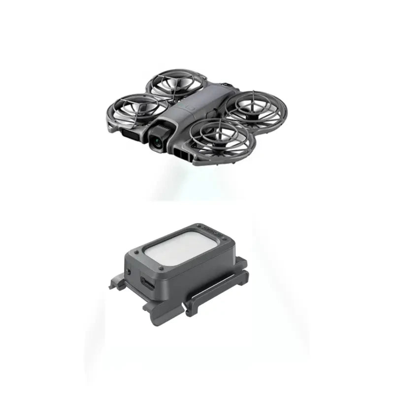 Cargue la imagen en el visor de la galería, STARTRC DJI Neo 2 Drone LED Downward Spotlight + Height-Extension Landing Gear for Aerial Photography