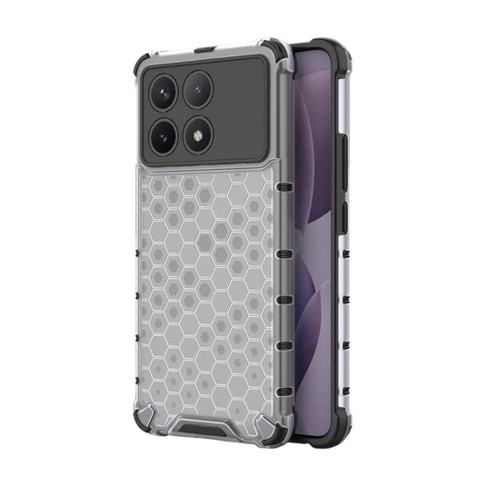 Xiaomi Poco X6 Pro - Honeycomb Transparent Shockproof Protection Case - Polar Tech Australia