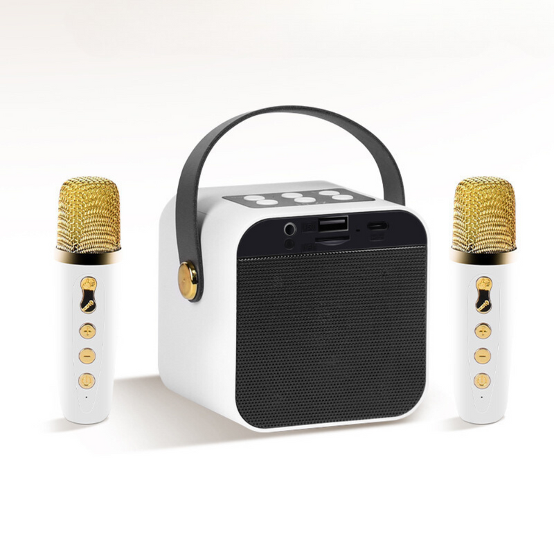 Load image into Gallery viewer, Portable Bluetooth Karaoke Speaker with LED, Wireless Handheld Microphone for Outdoor & Home Use - Polar Tech Australia