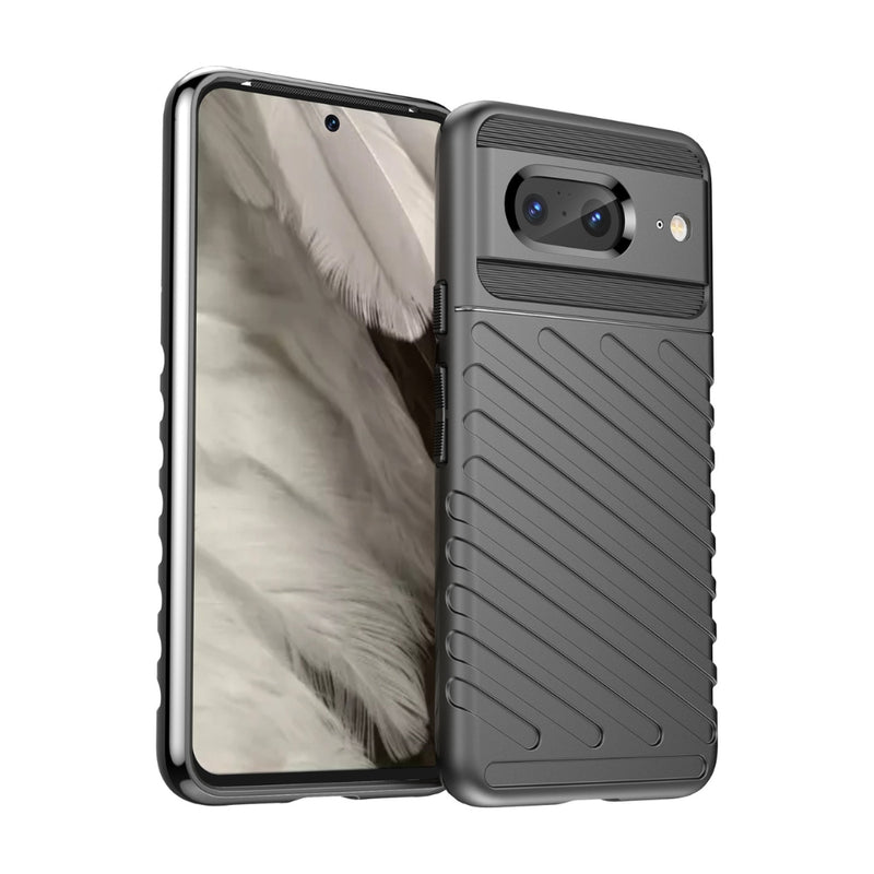 Chargez l'image dans la visionneuse de la galerie, Google Pixel 8 - Thunder Series Twill Texture Thickened Anti-fall Protection TPU Case - Polar Tech Australia