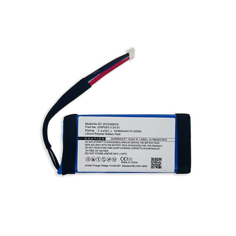 SCESMIA Batterie de Rechange pour JBL GSP0931134 01 Boombox, JEM3316 SCESMIA Batterie de Rechange pour JBL GSP0931134 01 Boombox, JEM3316