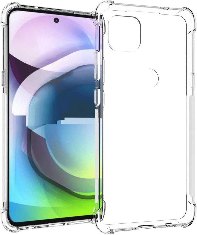 Cargue la imagen en el visor de la galería, Motorola Moto G 5G - AirPillow Cushion Transparent Soft Clear TPU Four Corners Protective Case - Polar Tech Australia