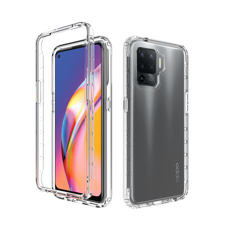 Load image into Gallery viewer, OPPO A94 4G (CPH2203) - Transparent TPU + PC Anti-Drop Phone Case - Polar Tech Australia
