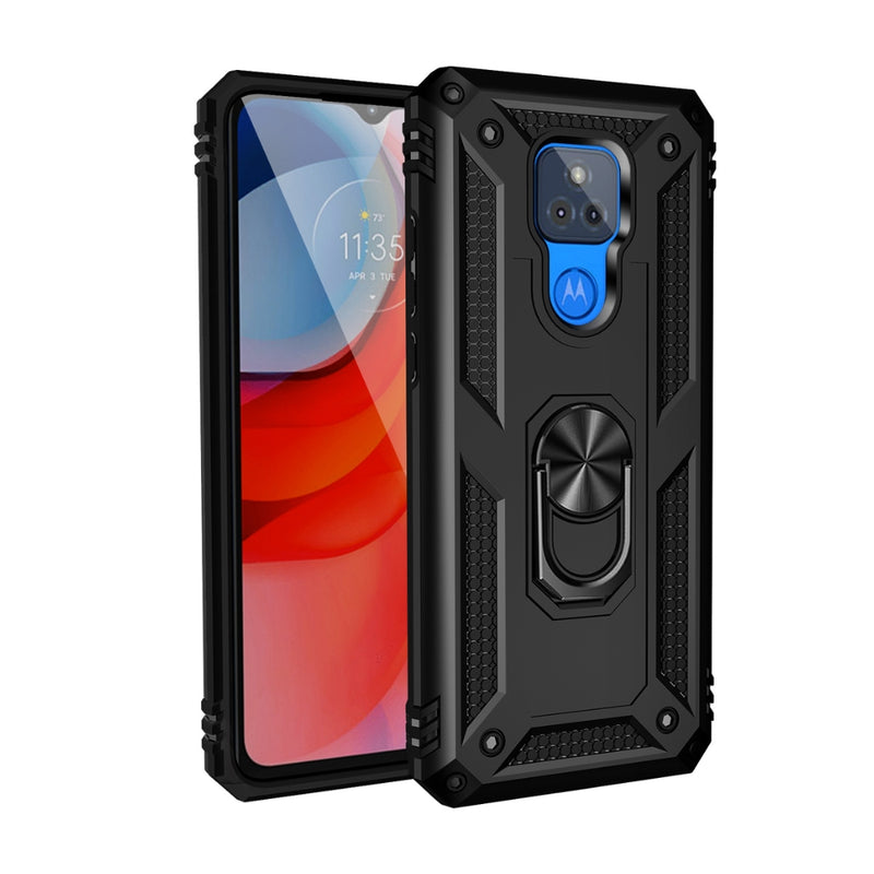 Cargue la imagen en el visor de la galería, Motorola Moto G Play (2021) - Shockproof Heavy Duty Hard Bumper Rugged Mobile Phone Case - Polar Tech Australia