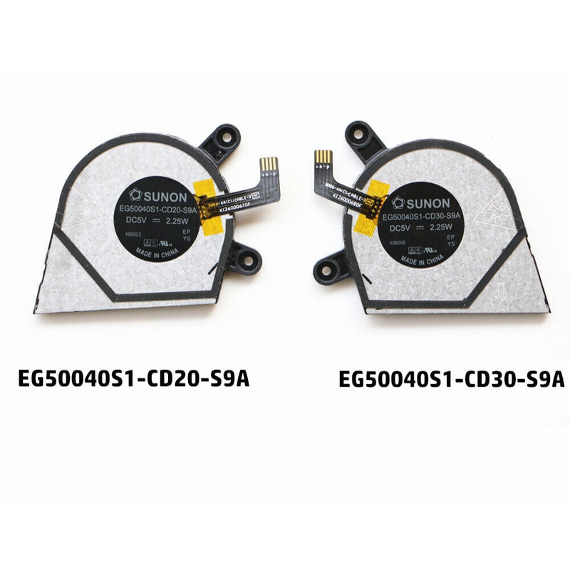 Cargue la imagen en el visor de la galería, Lenovo Yoga 730-13IKB 13ISK 13IML - CPU & GPU Cooling Fan Replacement Parts - Polar Tech Australia