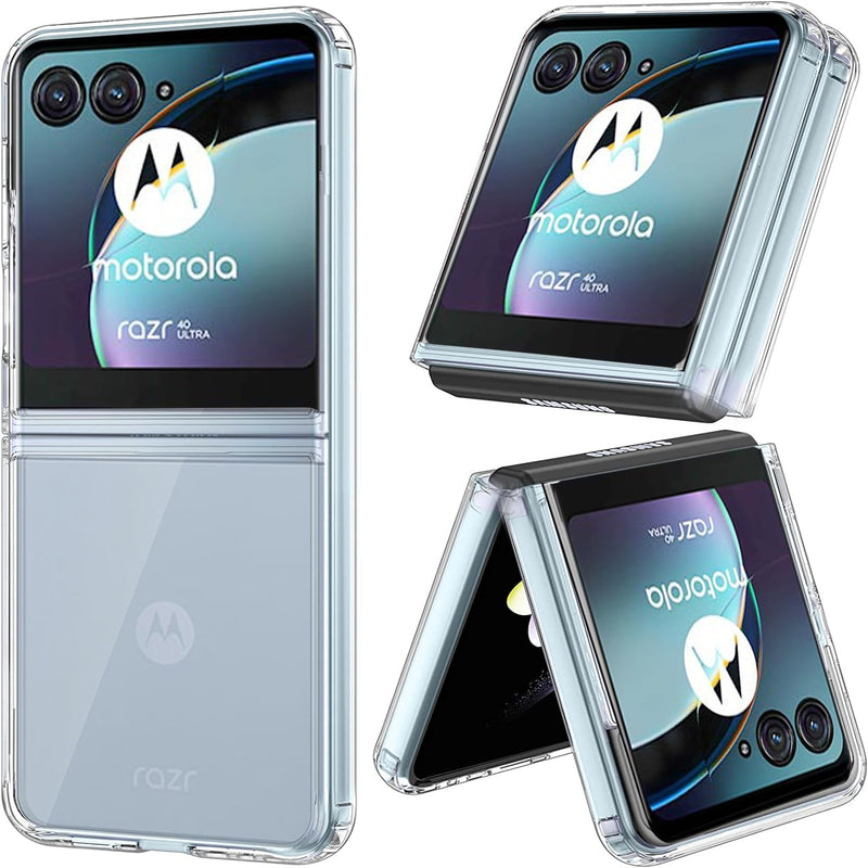 Load image into Gallery viewer, Motorola Moto Razr 40 - AirPillow Cushion Transparent Soft Clear TPU Shockproof Case - Polar Tech Australia