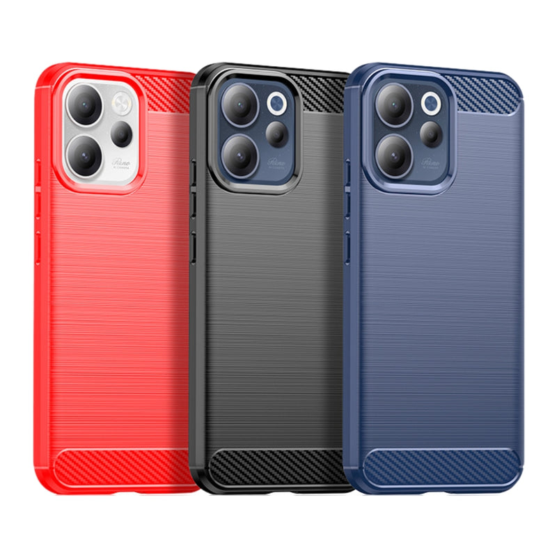 Load image into Gallery viewer, OPPO Reno15 F - Carbon Fiber Brushed Texture TPU Phone Case - Polar Tech Australia