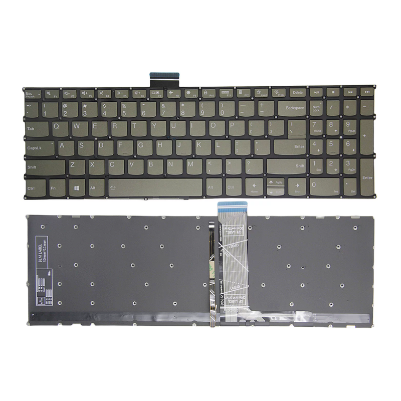 Chargez l'image dans la visionneuse de la galerie, Lenovo Slim 5 15IRU9 15IRH9 15IRH9R Series - Laptop Keyboard With Backlit US English Layout