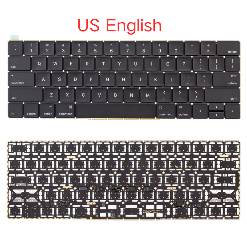 Load image into Gallery viewer, MacBook Pro 13" A1706 / 15" A1707 - Keyboard US UK English Layout
