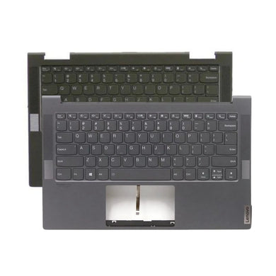 Lenovo IdeaPad Yoga 7-14ITL5 - Keyboard With Back Light Frame Housing Palmrest US Layout Assembly - Polar Tech Australia