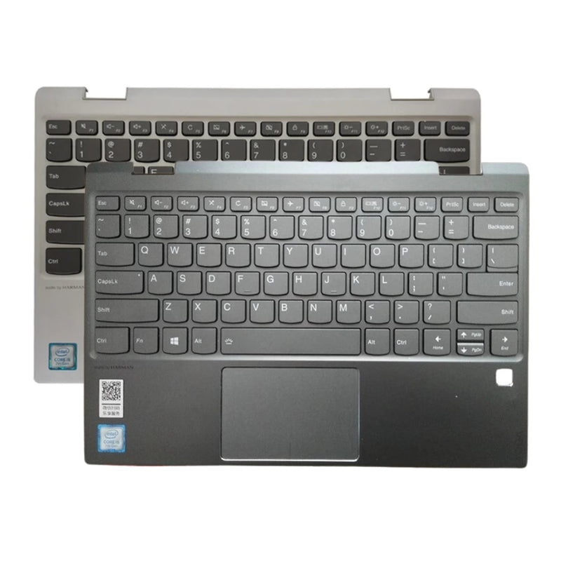 Cargue la imagen en el visor de la galería, Lenovo Yoga 720-12IKB 720-12 - Keyboard With Back Light & Trackpad Frame Housing Palmrest US Layout Assembly - Polar Tech Australia
