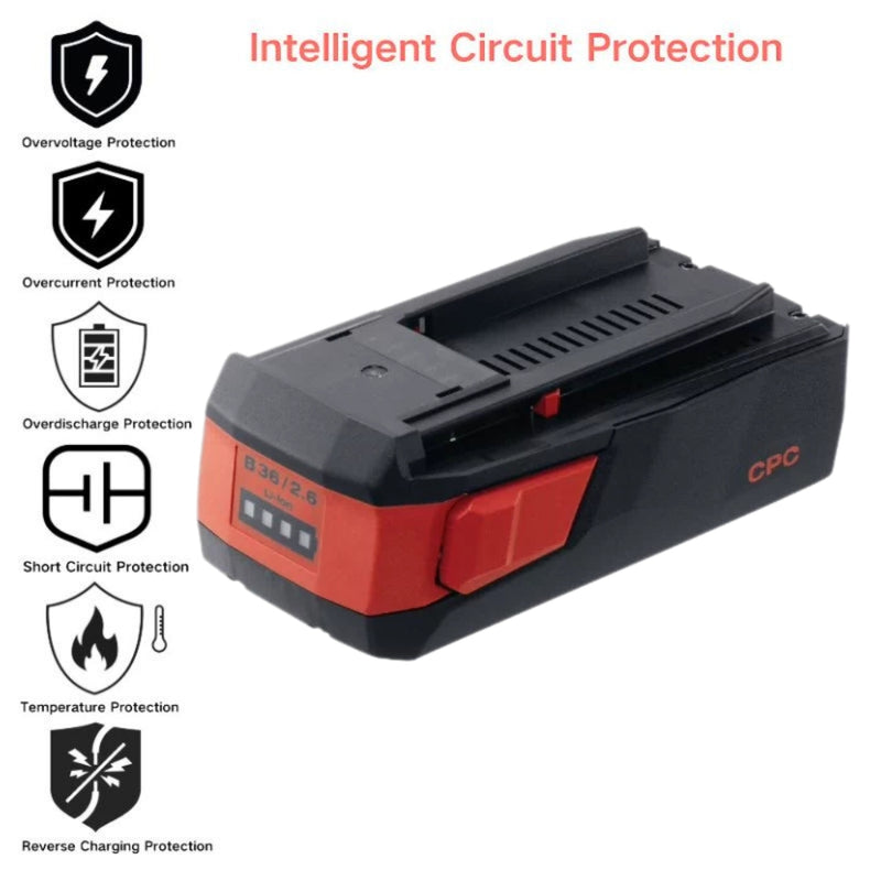 Load image into Gallery viewer, Genuine Original Hilti B36 36V/2.6A - Replacement Electrical Tool Li-ion Battery - Polar Tech Australia