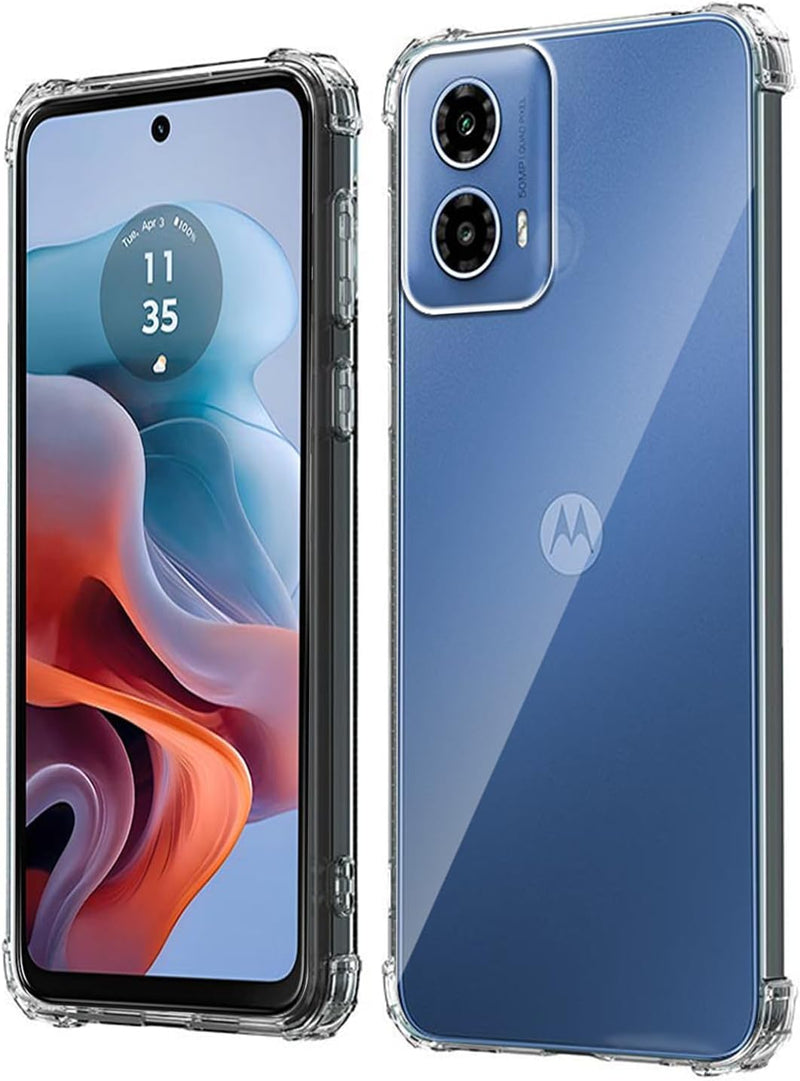 Load image into Gallery viewer, Motorola Moto G45 - AirPillow Cushion Transparent Soft Clear TPU Four Corners Protective Case - Polar Tech Australia