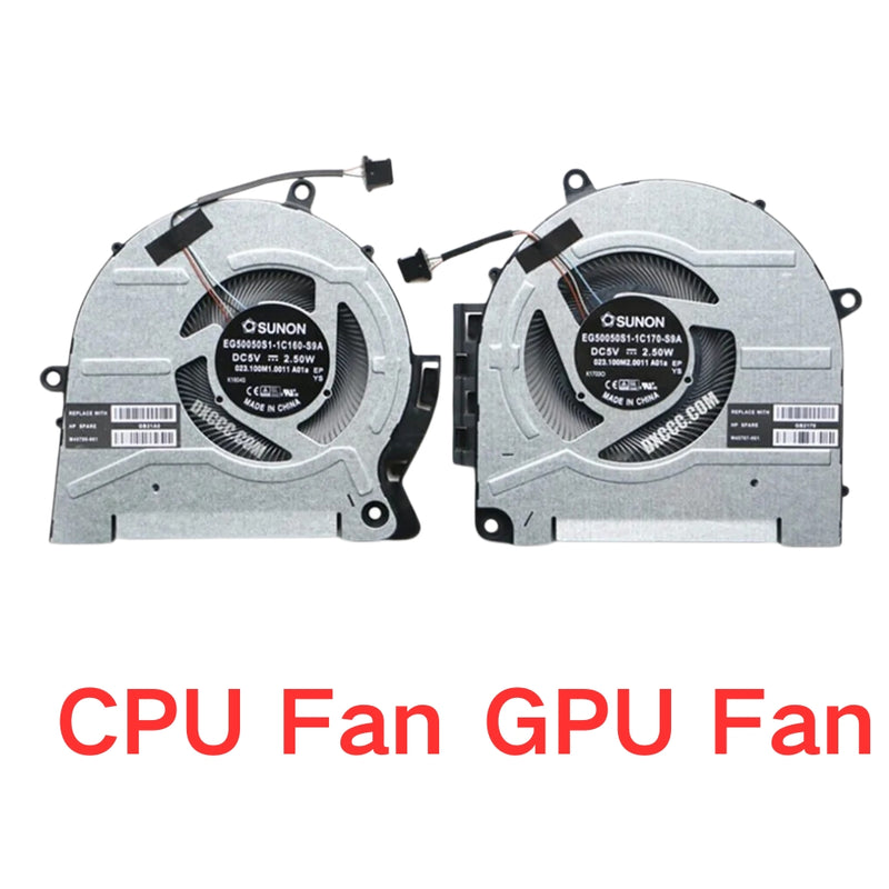 Load image into Gallery viewer, HP ENVY 17" 17-CH 17 inch - Laptop CPU & GPU Cooling Fan - Polar Tech Australia